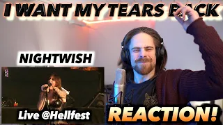 Nightwish - I Want My Tears Back (live @Hellfest 2022) REACTION! (I WANT TO BE THERE!!!)