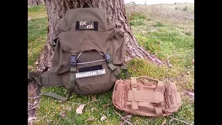 Snugpak Response Pack & Sleeka Force 35 rucksack