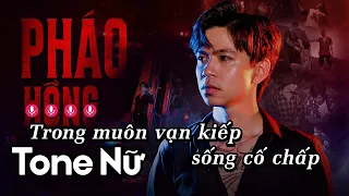 Karaoke Pháo Hồng - Đạt Long Vinh | Tone Nữ