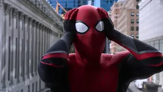 Spiderman far from home post credit scene -spiderman  identity revealed