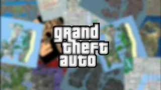 The evolution of maps in GTA games