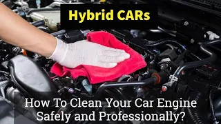 Toyota Prius c ( Aqua) hybrid cars engine wash / ABS saving tips