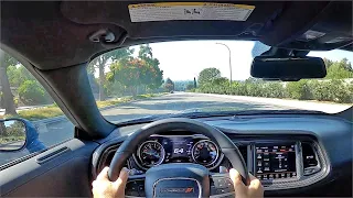 2020 Dodge Challenger R/T Scat Pack Widebody POV Test Drive (3D Audio)(ASMR)