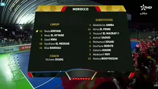 ملخص مباراة مصر والمغرب 5-0 - نهائي أمم أفريقيا داخل الصالات