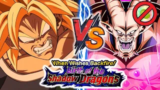 LR FULL POWER BROLY VS OMEGA SHENRON! BIRTH OF THE SHADOW DRAGONS (NO ITEMS) DBZ Dokkan Battle