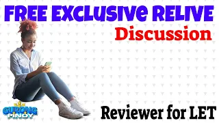 FREE Exclusive RELIVE for LET