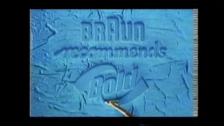 Braun Recommends Bold Iron Advert On Channel 5 UK TV 2001