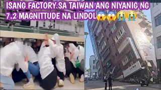 Factory Sa Taiwan Niyanig Ng 7.2 Magnittude Na Lindol | Reaction Video