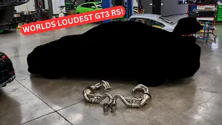 992 GT3 RS FULL R1 MOTORSPORT RSR EXHAUST SYSTEM INSTALL! 🔥