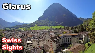 Glarus Switzerland 4K Beautiful Town Swiss Alps