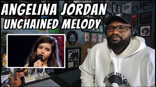 Angelina Jordan - Unchained Melody | REACTION