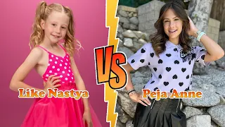 Like Nastya VS Peja Anne (ROCK SQUAD) Transformation 👑 New Stars From Baby To 2023