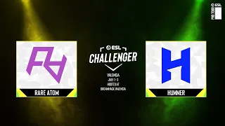 Rare Atom vs. HUMMER - Map 1 [Mirage] - ESL Challenger Valencia 2022 - Group B