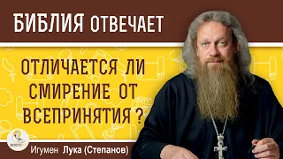 Отличается ли СМИРЕНИЕ от всепринятия ?  Игумен Лука (Степанов)