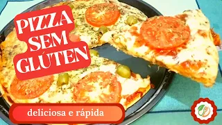 Pizza Sem Glúten e Sem Lactose: Sabor Surpreendente e Ingredientes Saudáveis!