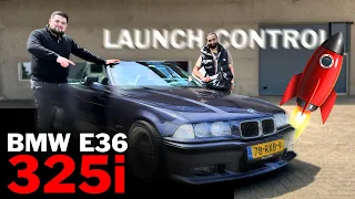 Gençlik Hayali 7 Yıldır Sahibi - BMW E36 325i Cabrio İnceleme & Launch Control Gazlama