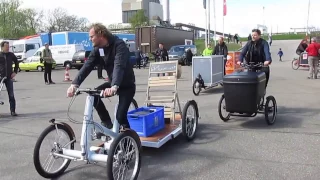 Cargo Bike parade, Nijmegen NL 17th April 2016