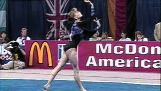 Shannon Miller - Floor Exercise - 1993 McDonald's American Cup