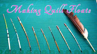 Making Quill Floats for Mullet and Garfish.