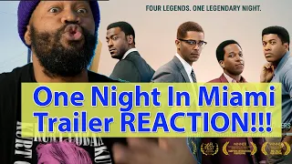 One Night In Miami - OFFICIAL TRAILER REACTION & BREAKDOWN