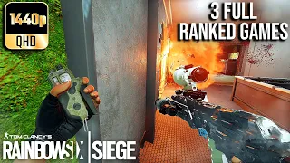 Rainbow Six Siege- 3 Competitive Matches Full Gameplays #2 (No Commentary)