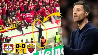 Xabi Alonso Received Support From Bayer Leverkusen Fans Despite Exit from UEL after 0-0 vs AS Roma
