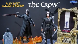 Diamond Select Toys The Crow Brandon Lee Deluxe Collectors Action Figure!  Plus Eerie Crow story!