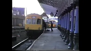 Britsih Rail 1988-Middlesbrough & Thornaby with Classes 31, 37, 101 & 143 DMU