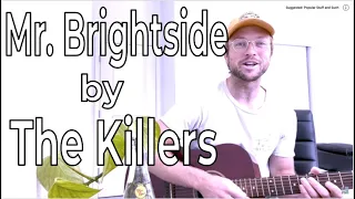 How to Play "Mr. Brightside" by The Killers | Easy Guitar Tutorial | Beginner Guitar Lesson