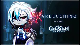 ❄️Genshin Impact React to... Arlecchino's/Knave's Backstory || ft. Fontaine || Gacha Club