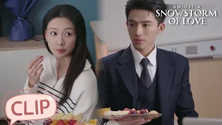 He instantly turned gentle when Lin Linyi came ! | Amidst a Snowstorm of Love | EP23 Clip