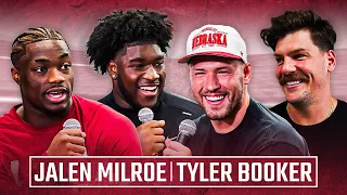 Jalen Milroe & Tyler Booker Talk Football After Nick Saban + Recruiting Stories To Get To Alabama