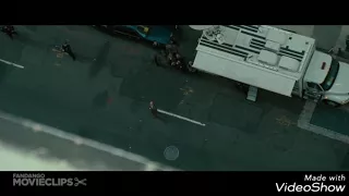 Man On A Ledge (action scene ) مترجم للعربية