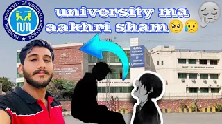 Yaadon Bhari University Ki Aakhri Shaam 😢University ki aakhri sham dostoo ki zuban🥺😢Last day🥺#viral