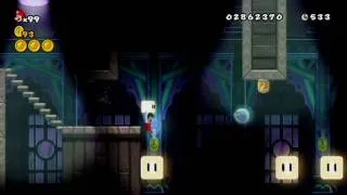 New Super Mario Bros. Wii - 100% Q: Ghost House Fun 2