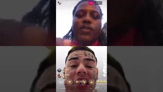 FBG DUCK Goes On Instagram Live With 6ix9ine