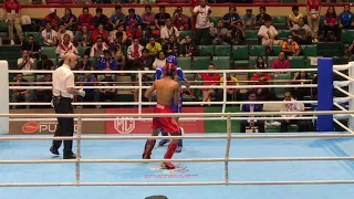 CAMBODIA VS PHILIPPINES KICKBOXING LOW KICK -54KG MALE SEMIFINAL 2019 SEA GAMES