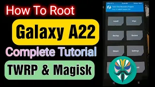 How To Root Galaxy A22 using TWRP and Magisk