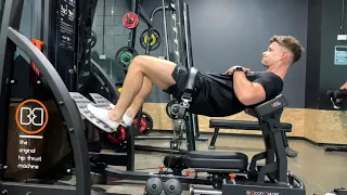 Exercise Tutorial - Hip thrust machine/ booty builder