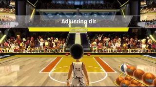 Kinect Sports Season 2 Basketball Challenge Pack 3 Point Hero Xbox 360 Kinect 720P gameplay