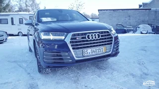 800 dents on Audi SQ7 2018 (aluminium) - Removing dents without painting. AUTO-TOM