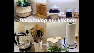 AFFORDABLE KITCHEN DECOR |DECORATING MY KITCHEN |MODERN FARM HOUSE |SOUTH AFRICAN YOUTUBER