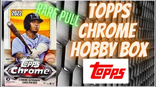 2022 Topps Chrome Baseball Hobby Box! ** Super Star ⭐ Rare Pull 🔥**