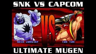 YOU WIN! |SNK VS CAPCOM Mugen 3rd  MECH ZANGIEF VS TAM TAM