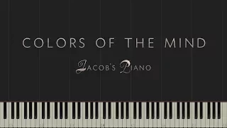 Colors of the Mind - Original Piece  Synthesia Piano Tutorial