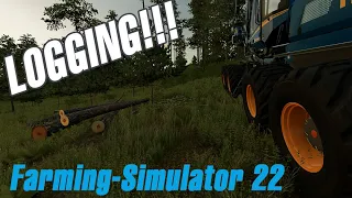 FS22 Logging on Elmcreek • First Look!