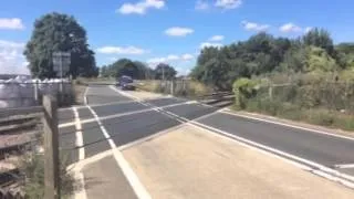 Wilsford level crossing (lincs) Friday 31.7.15