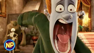 Johnny Flips Out At The Monsters | Hotel Transylvania (2012) | Now Playing