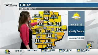 First Alert Forecast: Monday midday, May 22