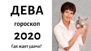 ДЕВА гороскоп на 2020 год. ГДЕ ЖДЕТ УДАЧА? / гадание на 2020 год от Саламандра